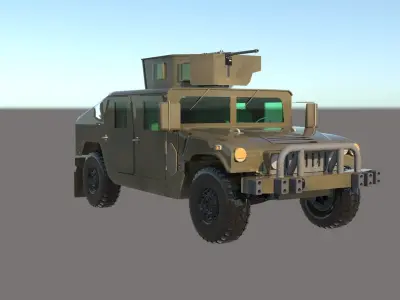 Armored vehicle Free 3D model