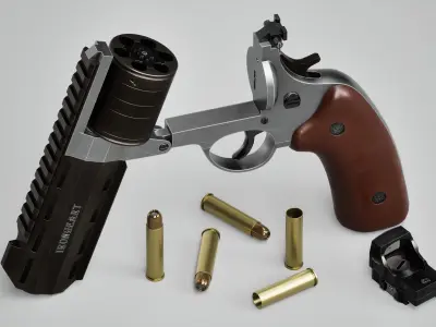 Ironheart Wood Low-poly 3D model