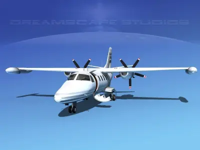 Dreamscape AF-44 Star Executive V06 3D model