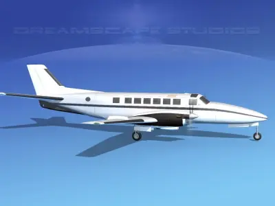 Beechcraft B99 AirPAC 3D model
