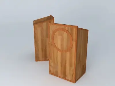 Podium Rectangular Free 3D model