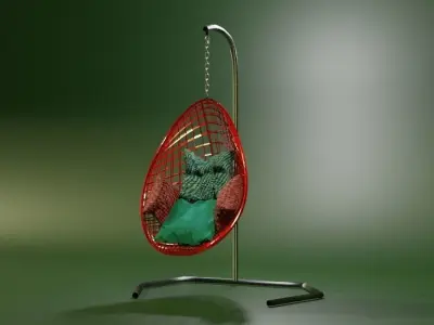 Chair swing 3D model