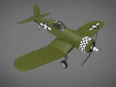 F4U Corsair 3D model