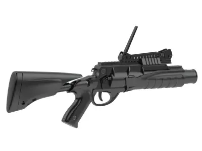 Beretta GLX 160 Grenade Launcher 3D model