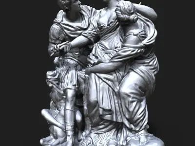 Arria and Paetus 3D print model