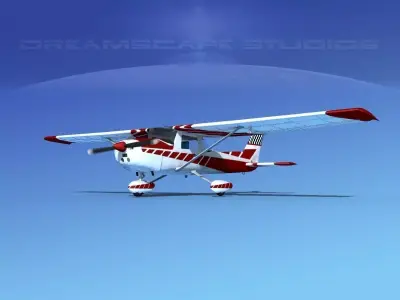 Cessna 150 Aerobat V01 3D model