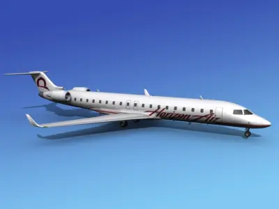 Bombardier CRJ700 Horizon 3D model