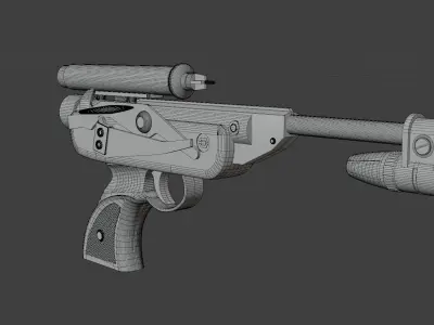 DL-18 Blaster 3D model
