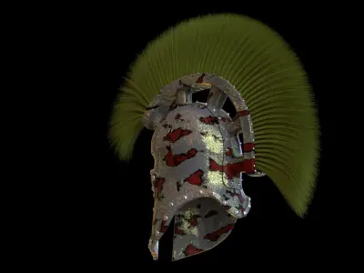 Roman helmet 3D model