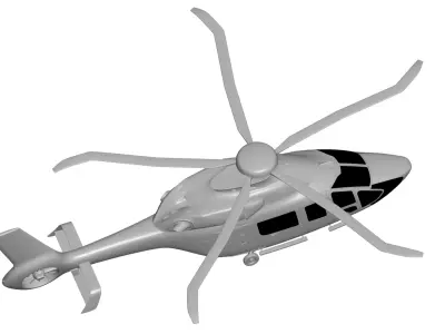 Airbus Helicopters H160 3D model