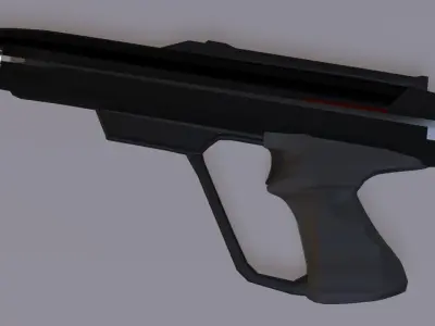 Blaster Laser Pistol 3D model