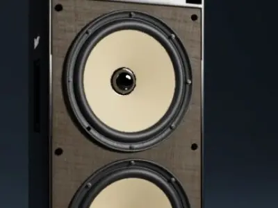 Vintage hi-fi Domestic-Professional Loudspeaker Beam P-2100 3D model