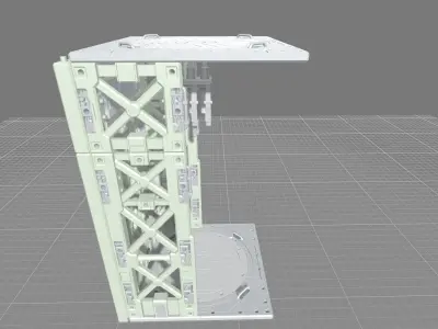 MHB09FMC-Full Mechanic Detail Hangar Bay with Stackable options 3D print model purchase