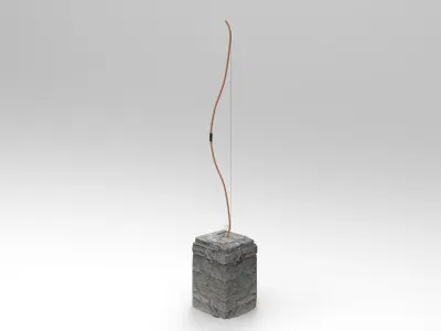 Traditional Bow 3D model