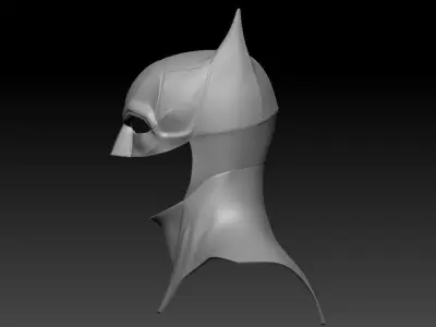 Batman Helmet 3D model