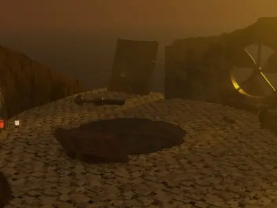 Sci-fi Scene 3D model