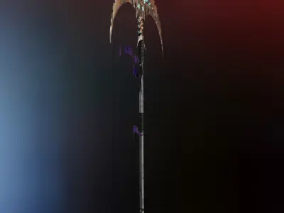  Eyes Sickle 3D model