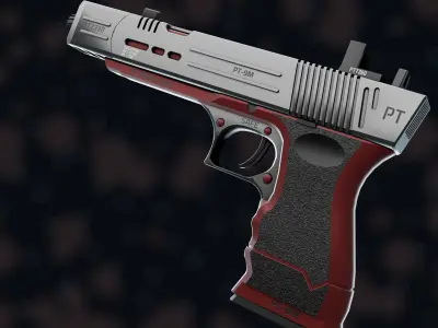 NZ Weapons Pack Vol01 Low-poly 3D model