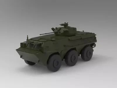 Armored Transport Vehicle 3D model