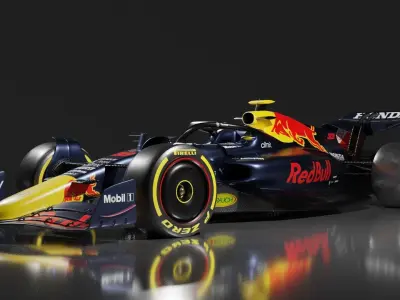 RED BULL 2022 FORMULA 1 CAR Free 3D model