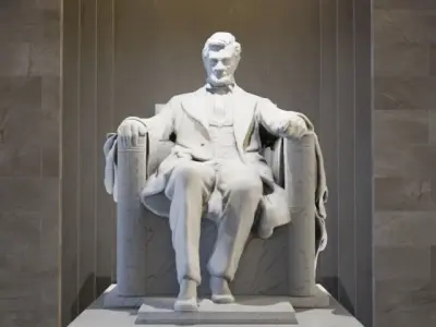 Abraham Lincoln Low Poly Low-poly 3D model