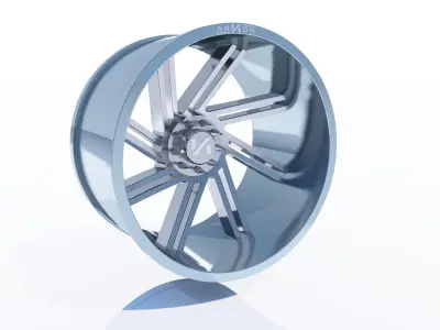 Arkon DaVinci Off-Road Rim 3D model