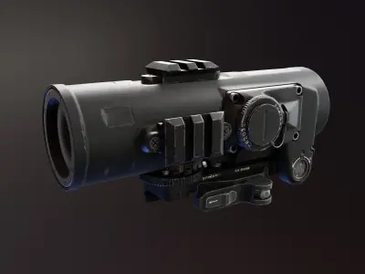 Aselsan A940 Sight Low-poly 3D model
