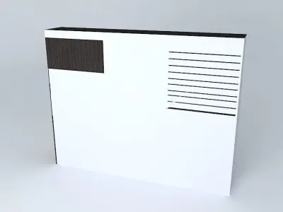 Kit102 Counter Total wall by Alex Marques Free 3D model