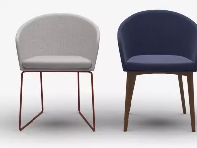 capdell moon chair Free 3D model