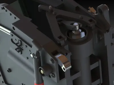 Ejection seat GRU-7a F14 seat Skymaster 3D print model