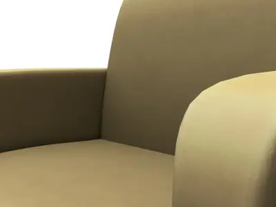 Sofa for game and animation Free 3D model