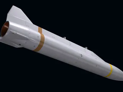 AGM-131 SRAM II 3D model