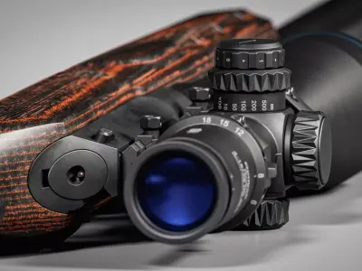 S100 Fieldshoot Sniper Rifle Low-poly 3D model