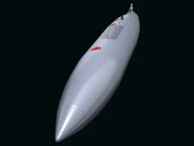 Fuel Tank for F-22 Raptor 3D model