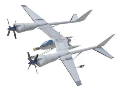 orbital gull 3D model