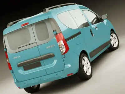 Dacia Dokker and Dokker Van 3D model