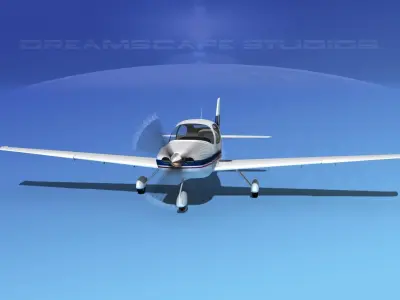 Cirrus SR22 Civil Air Patrol 3D model