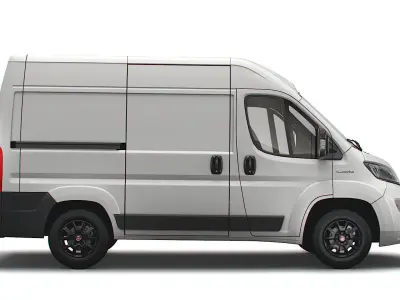 Fiat Ducato Van L1H2 2022 3D model