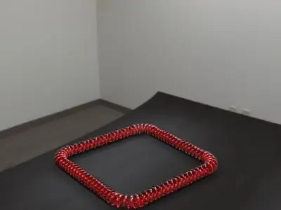 Helical Sweep around a curve Free 3D model