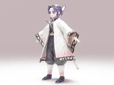 Kocho Shinobu - Kimetsu no Yaiba 3D model