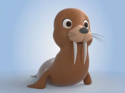 Walrus 3D model