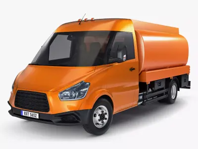 Generic Light Truck Tank M 1 3D model