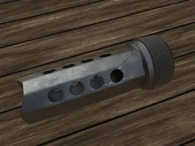 Compensator 5 In 1 Combo Low-poly 3D model