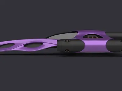 Racing Spaceship Arcturus 3D model