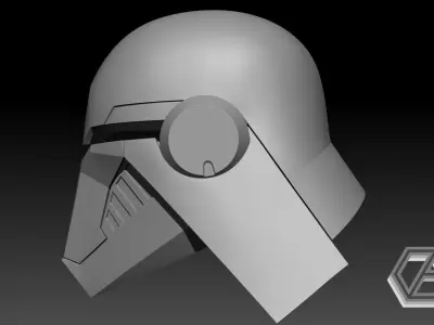 Star Wars - Trilla Suduri Second Sister Helmet 3D print model