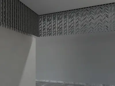 Decorative Screen Panel Free low-poly 3D model