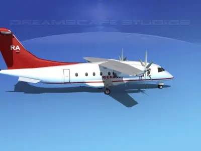 Dornier Do-328-130 Richards Aviation 3D model