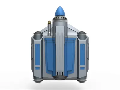 Bo-Katan Kryze Jetpack from The Mandalorian TV series 3D print model