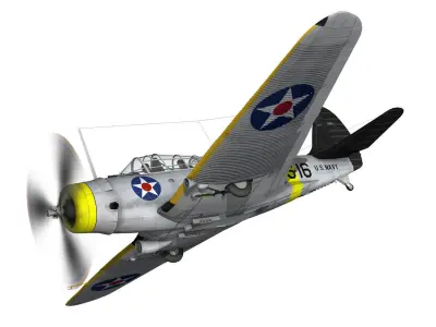 Douglas TDB-1 Devastator - 71S16  3D model