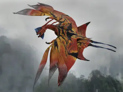 Toruk Makto Low-poly 3D model